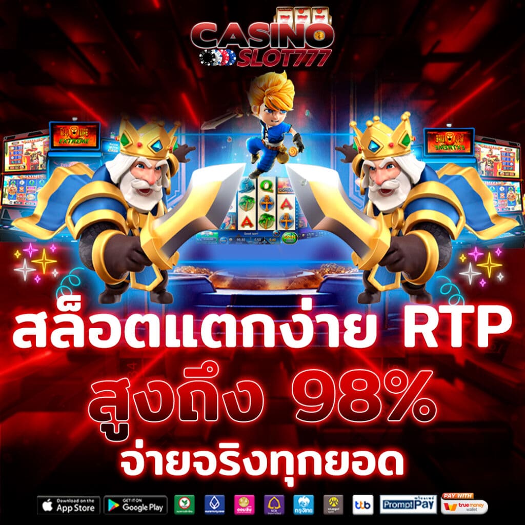 สล็อตแตกง่าย RTP 98% จ่ายจริงทุกยอด ฝากถอนผ่านสล็อตเว็บตรง